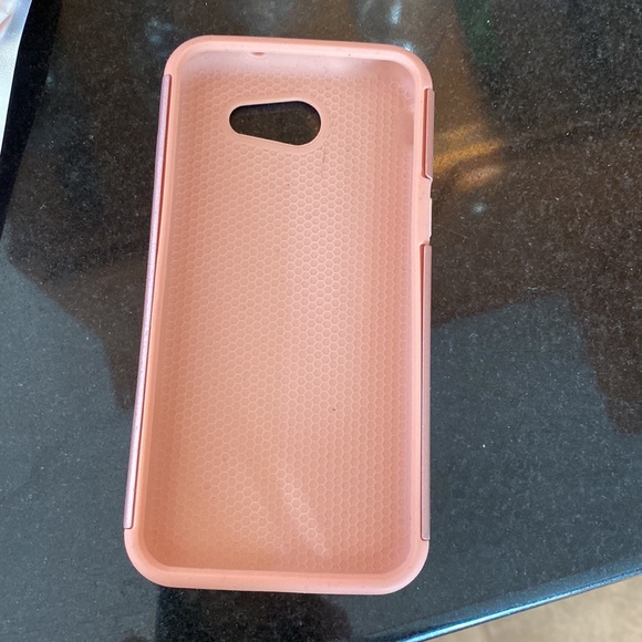 Case key Samsung galaxy phone case brand new Rose gold color sparkle - Picture 3 of 12